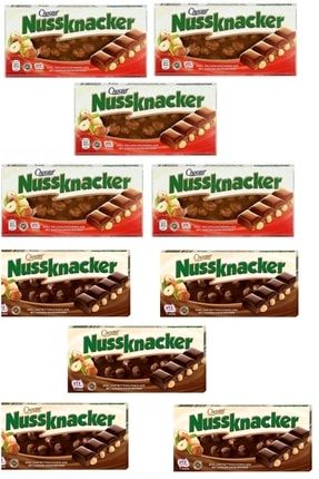 Choceur Nussknacker Bütün Fındıklı Çikolata&bitter 100g-menşei Almanya 5+5 MST416