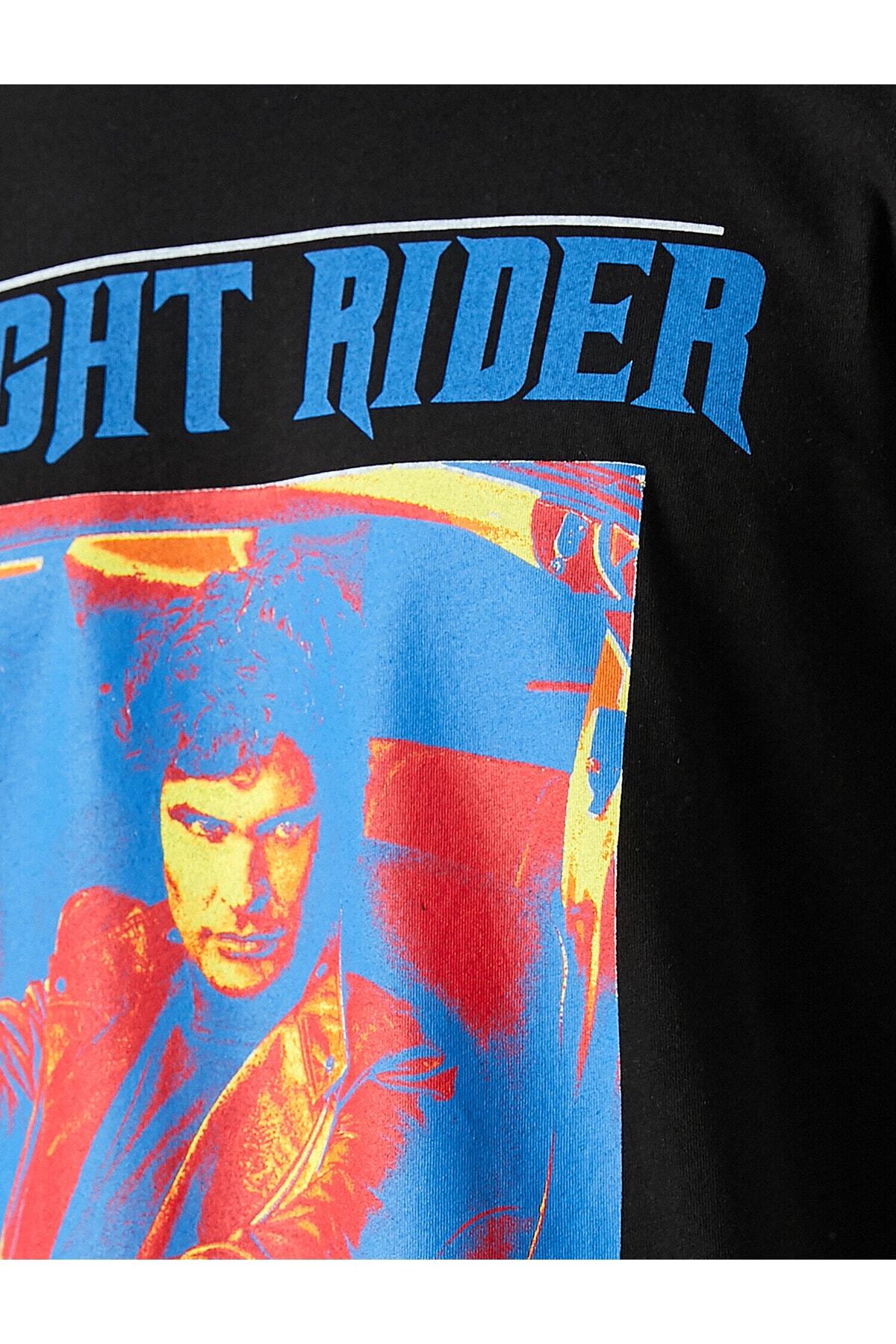 تیشرت مردانه مشکی کوتون | 2SAM11198HK اورجینال - تصویر 6