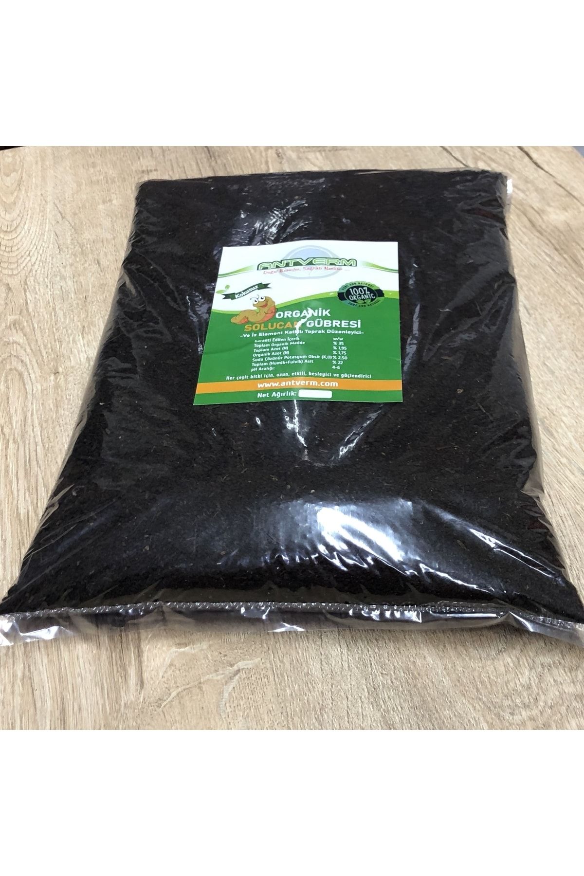 3 Litre Begonvil Sarmaşık Lilyum Için Organik solucan Gübresi