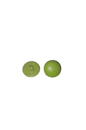 Yastık - Kırlent - Koltuk - Aksesuar Plastik Yeşil Düğme 18mm 50 Adet 90202221