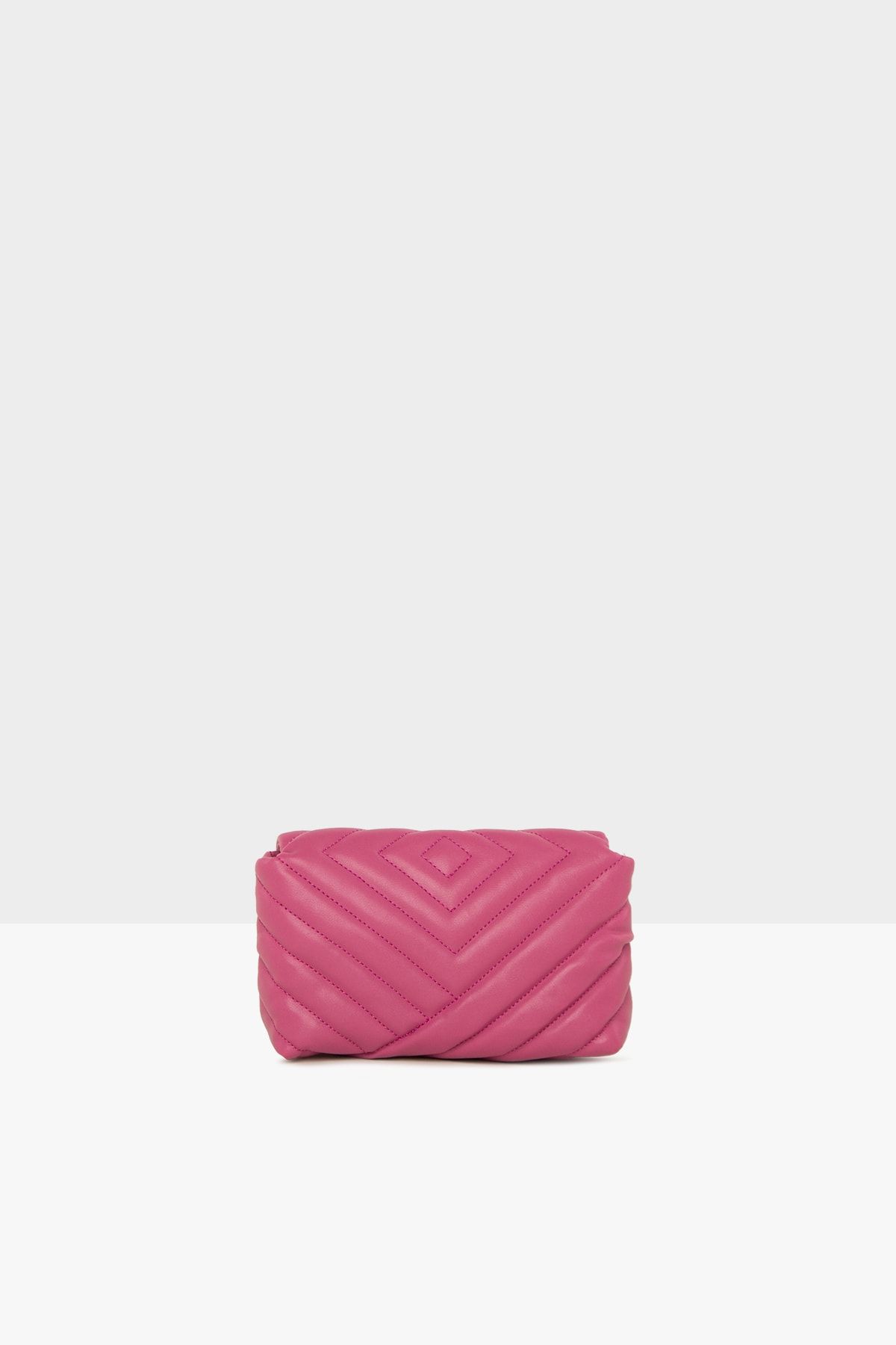 Bagmori-Fuchsia Women's Mini V Embroidered Bag M000007237 3