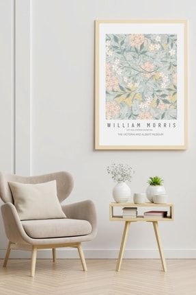 William Morris Çerçevesiz Poster - Salon Oturma Yatak Odası Ofis Antre Için Duvar Dekoru TYC00452033105