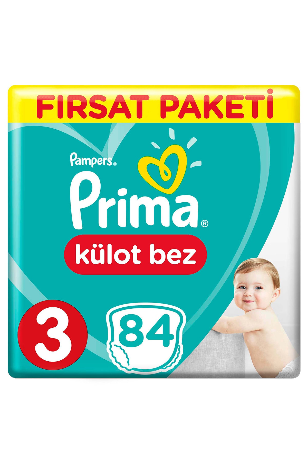 Prima Külot Bebek Bezi 3 Beden 84 Adet Midi Fırsat Paketi