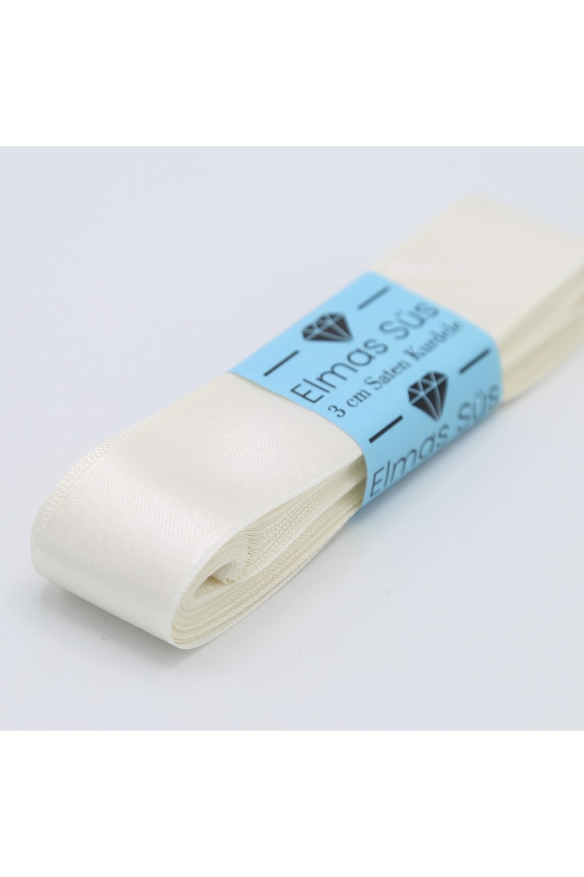 Beige Satin Ribbon 3cm-10m