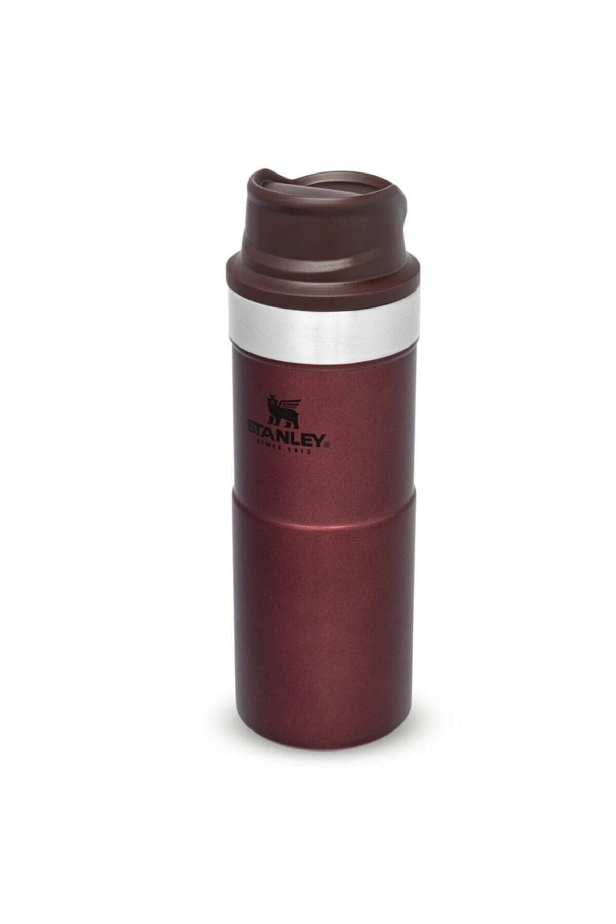 Stanley Classic Trigger-Action Claret Red Thermos Cup 0.35 LT - Trendyol
