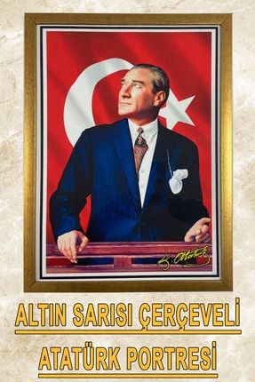 Atatürk Resmi Çerçeveli Tablo ASİL161