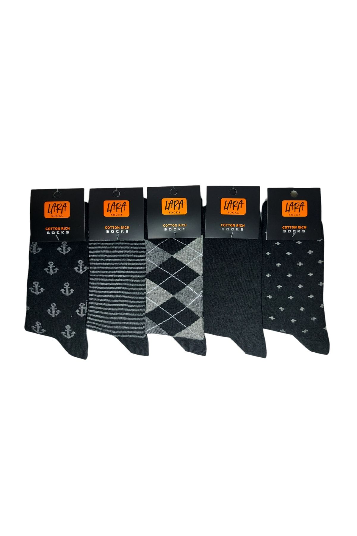 5-Pack Socks (Size 40-46)