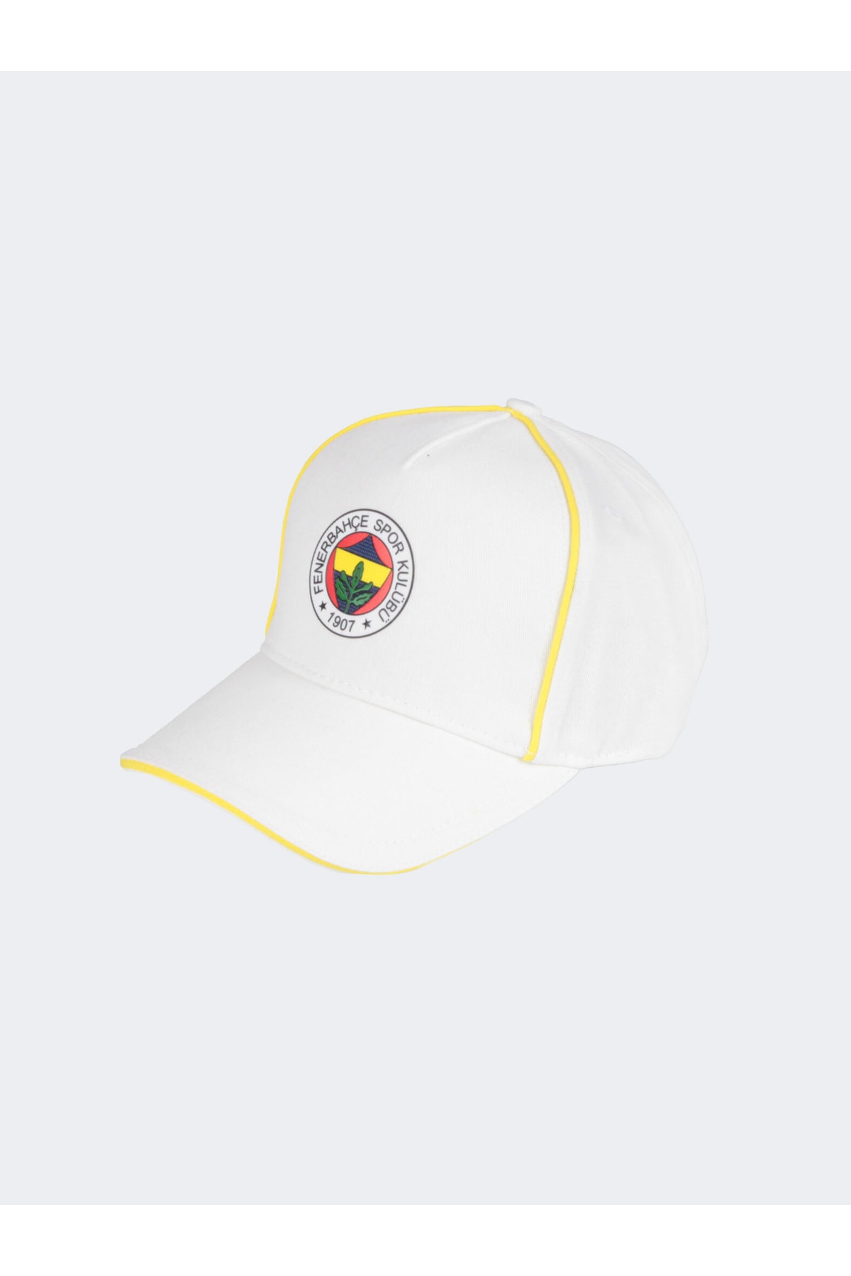Fenerbahçe Unısex 6 Renk Logo Beyaz Şapka