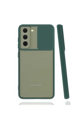 Samsung Galaxy S22 Uyumlu Kılıf Sürgülü Kamera Korumalı Renkli Kapak Lensi+Galaxy+S22