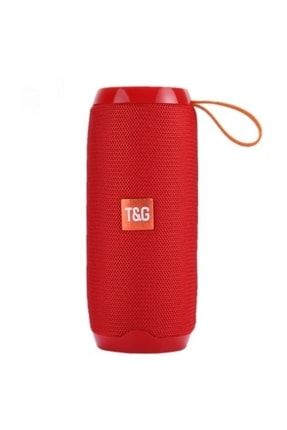 T&G-106 Bluetooth Hoparlör Kablosuz Taşınabilir Ses Bombası Extra Bass Kırmızı