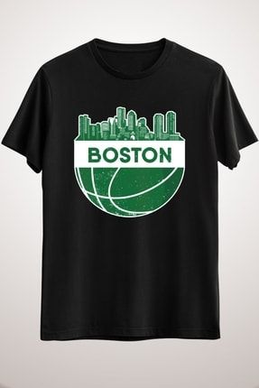 Unisex Siyah Boston City Basketball KO1417