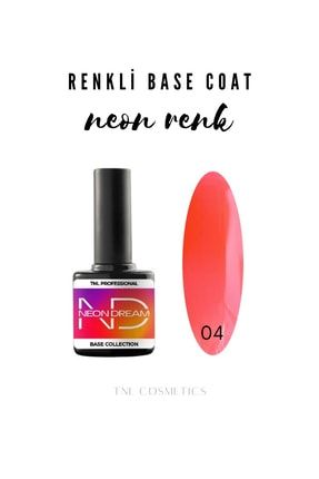 Neon Yavruağzı Pembe Kalıcı Oje Renkli Base Coat Serisi 20TNL211