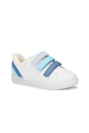 Sun Işıklı Erkek Çocuk Beyaz/mavi Sneaker 220F21Y212-1104