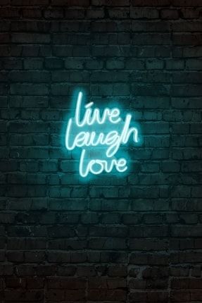 Neon Led Işıklı Live Laugh Love VİN5557