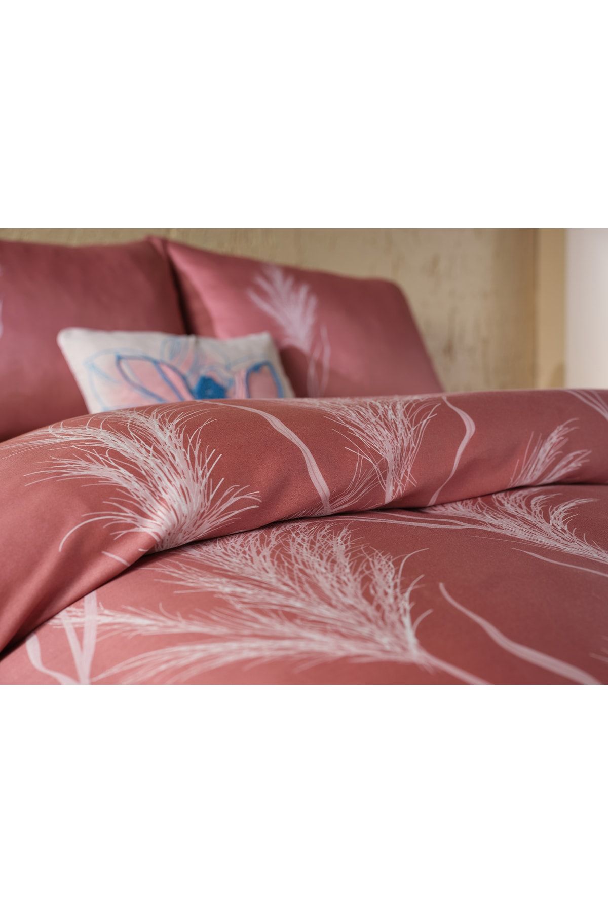 Doqu Home-Satin Glamour Bedding Set Yavruağzı - Double 2