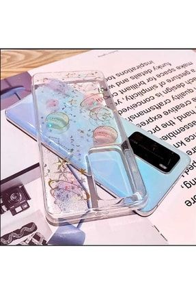 Samsung Galaxy A52 Gezegen Desenli Şeffaf Telefon Kılıfı A52GZGN0001