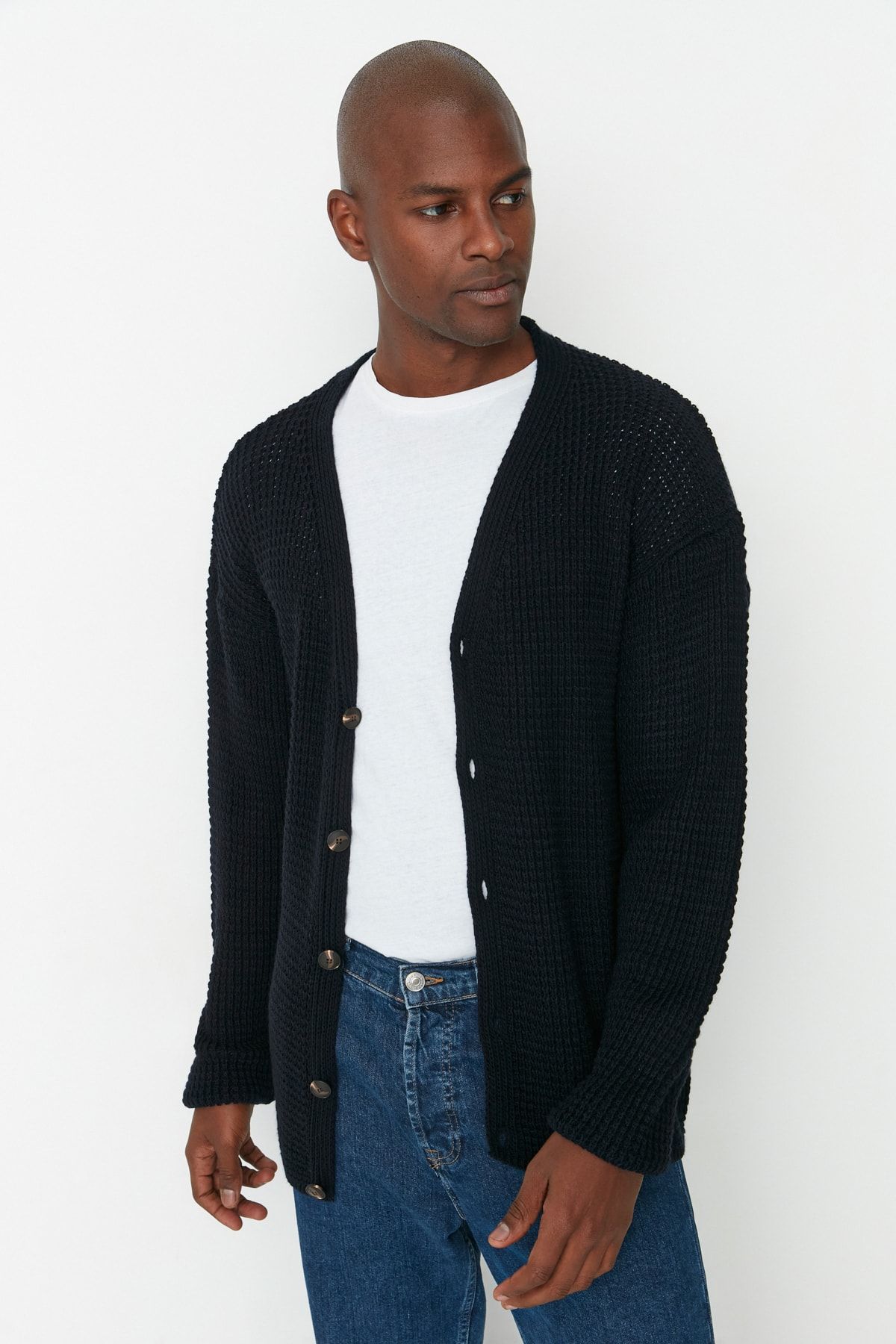 Dark cardigan online