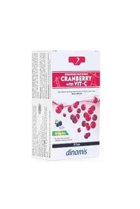 Cranberry With Vit-c Takviye Edici Gıda 20 Saşe 8680763082264