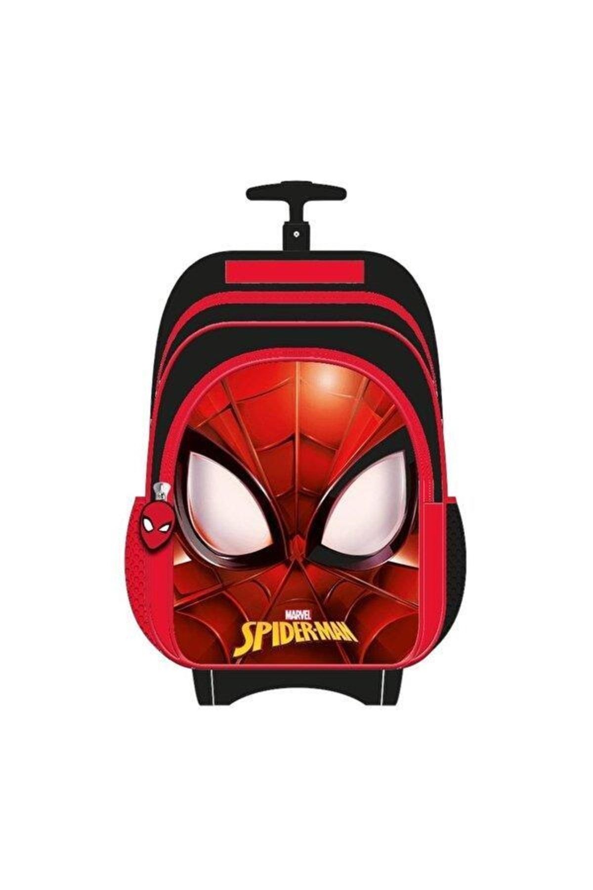 SPIDERMAN Okul Çantası Çekçekli Check 5680