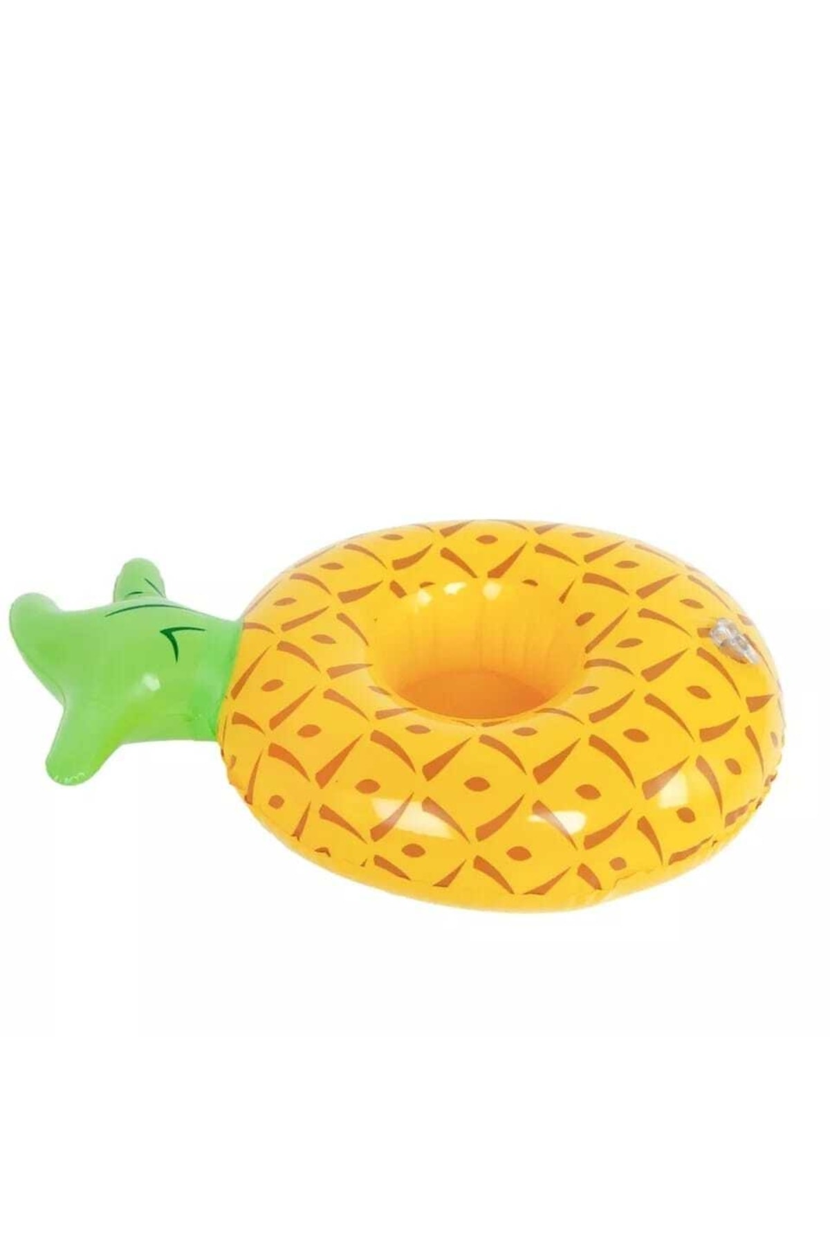 Eğlenceyi Sevenlere Ananas Şişme Deniz Havuz Bardak Tutucu Float Bar 4