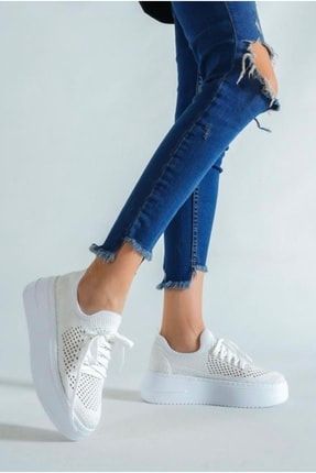 Kadın Beyaz Sneaker 051