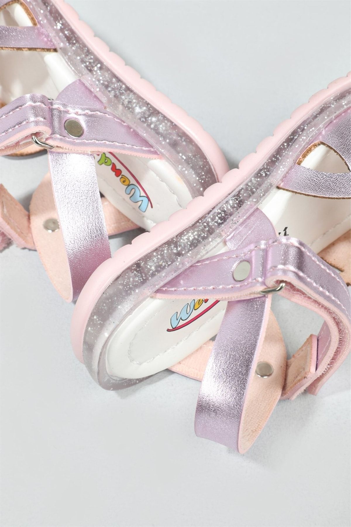 WENDY-Laser Comfortable Pink Children's Sandals K-40 4