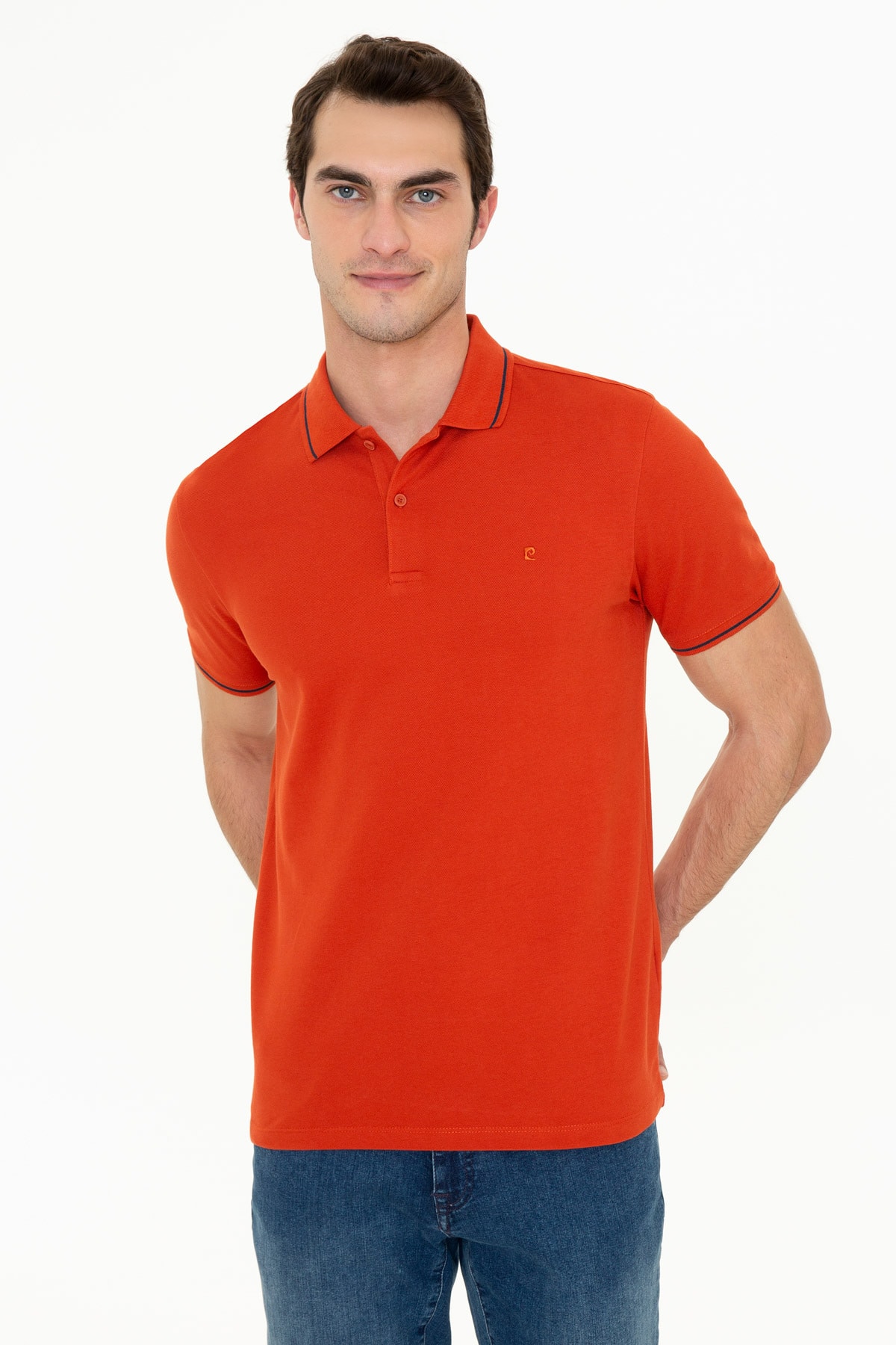 تیشرت یقه پلو مردانه راسته آستین استاندارد | پیر کاردین Pierre Cardin G021GL011.000.1431626 - تصویر 3