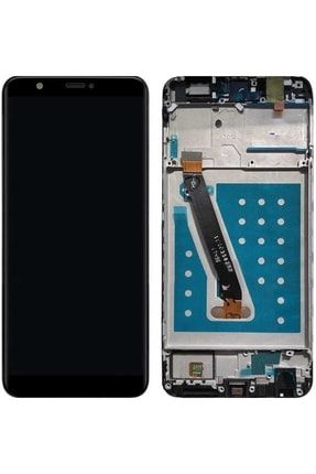 Huawei P Smart 2018 Uyumlu Ful Çıtalı Lcd Fıg-lx1 Ekran Dokunmatik Siyah 4749-R3