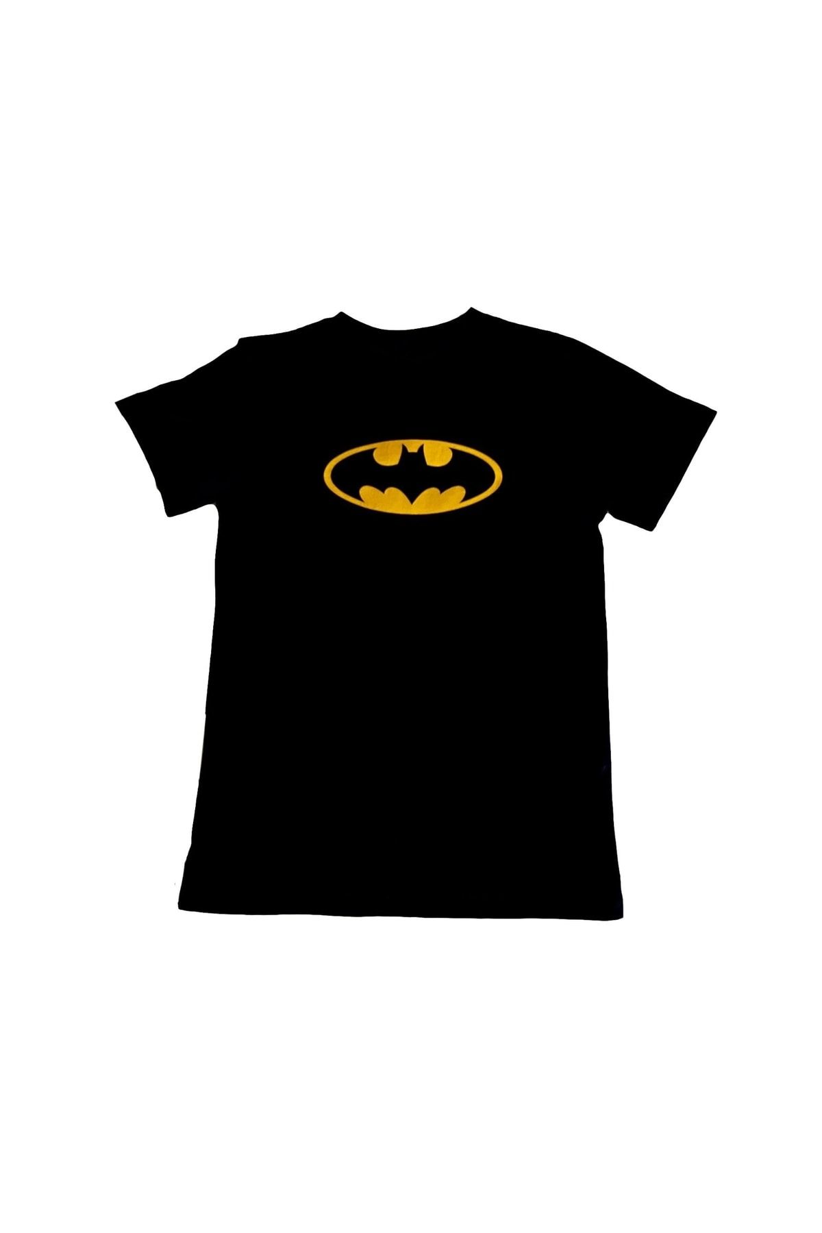 Tshirt %100 Pamuklu Siyah Kısa Kollu Çocuk Tshirt Basklı
