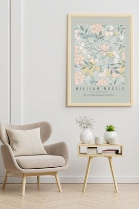William Morris Çerçevesiz Poster - Salon Oturma Yatak Odası Ofis Antre Için Duvar Dekoru TYC00452037931