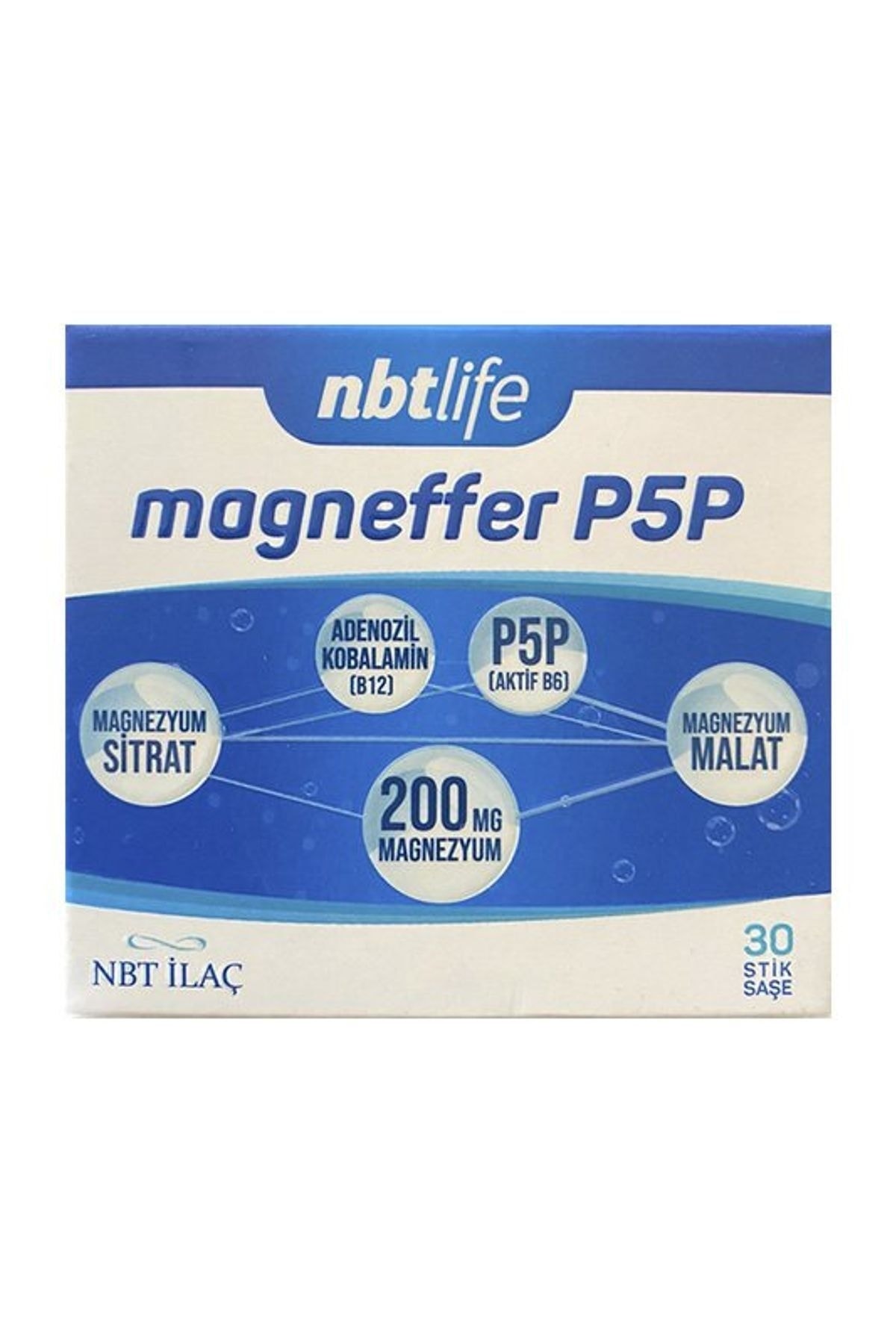 Nbt İlaç Nbtlife Magneffer P5p 30 Stik Saşe Fiyatı, Yorumları Trendyol