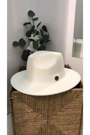 Beyaz Panama Şapka MA03106