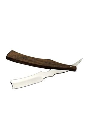 C-1 Kahverengi Ustura Bıçak 27,5cm - Manuel, Ceviz Ağacı Sap BCY-C-1