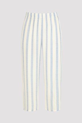 Soft Striped Pantolon Pijama Altı PN1Y9QVR22IY-MIX