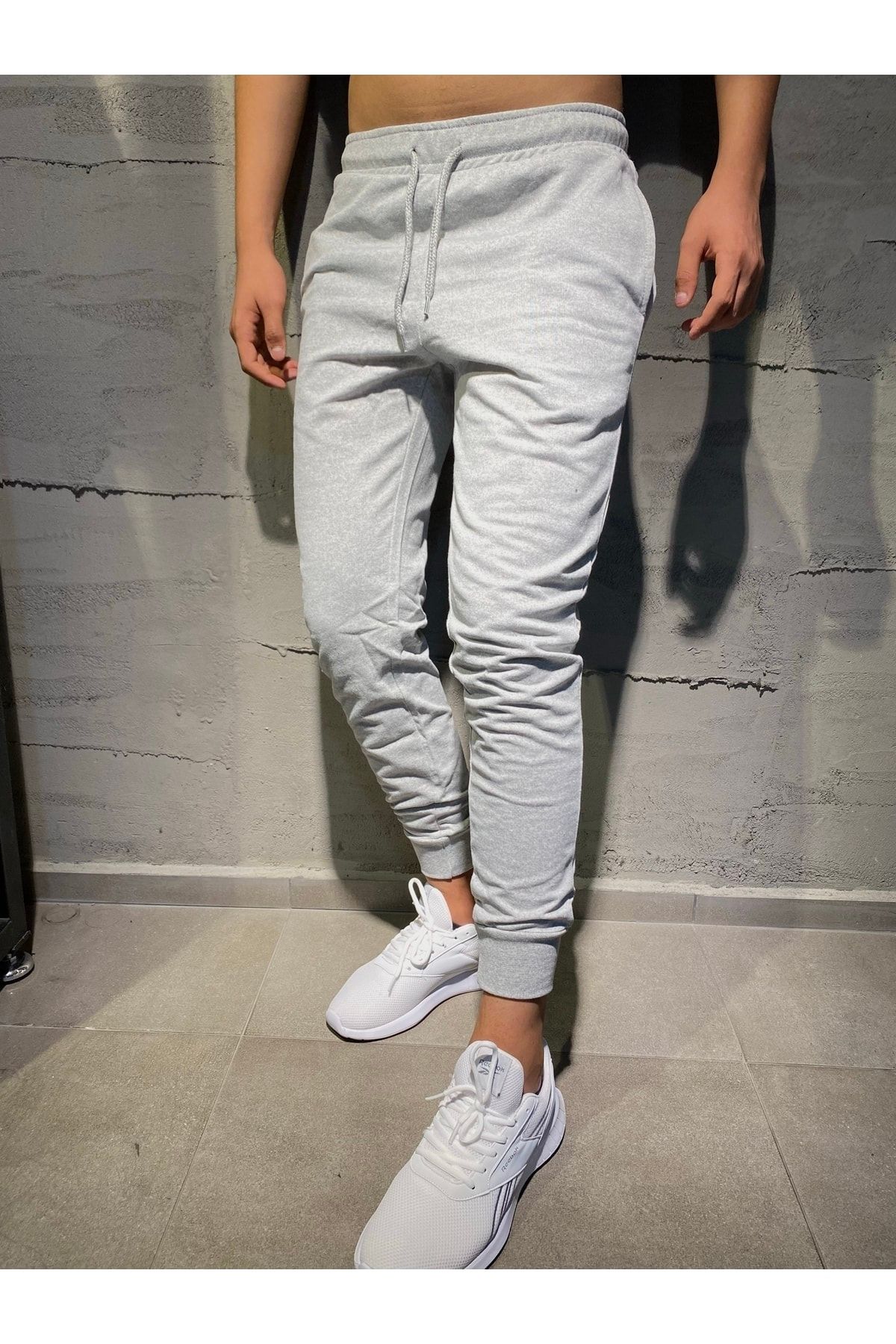 Relax family xf Men s Sweatpants Slim Fit Gray Trendyol
