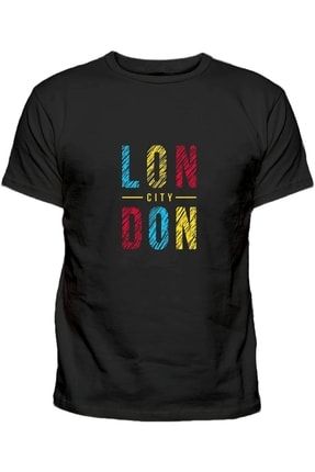 London Baskılı Erkek T-shirt LONDONİNG