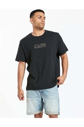 Stamp Camo Crew Siyah T-shirt ALS-SCAC