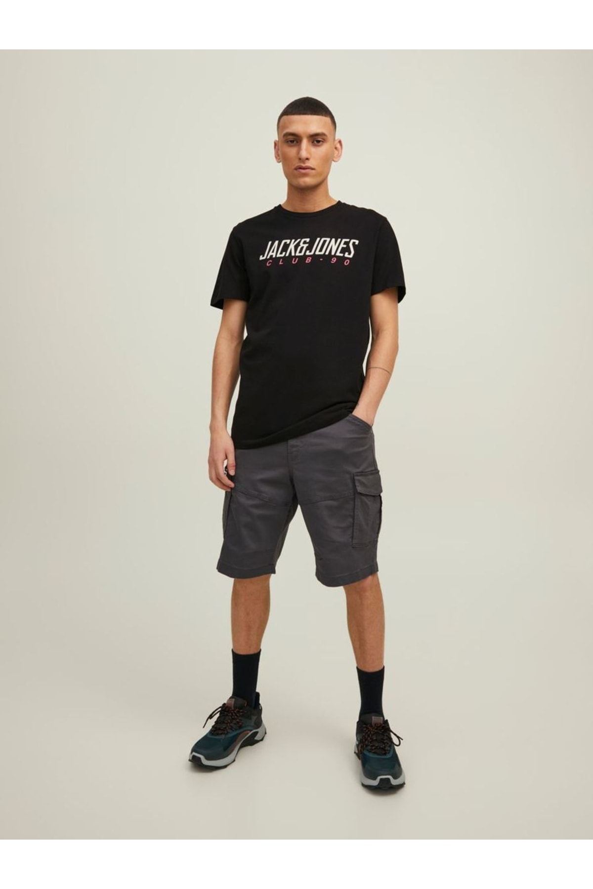 Jcoclub Erkek Baskılı Tişört 12213761 Siyah