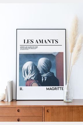 Rene Magritte - The Lovers Çerçevesiz Poster RMAG-11