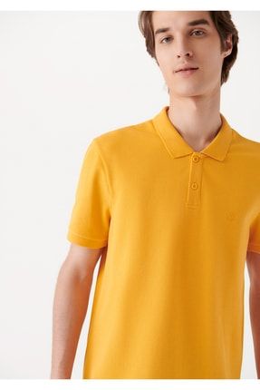Sarı Polo Tişört Regular Fit / Normal Kesim 8804323088
