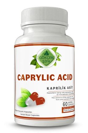 Caprylic Acid Kapsül - 60 Kapsül x 1000mg 8683672092379