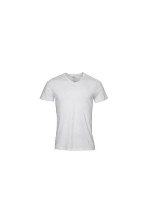 Ct111 Basic Modal V Neck Erkek T-shirt AS00761879