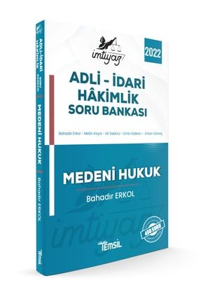 2022 Adli Idari Hakimlik Imtiyaz Medeni Hukuk Soru Bankası Çözümlü - Bahadır Erol 9786257262774