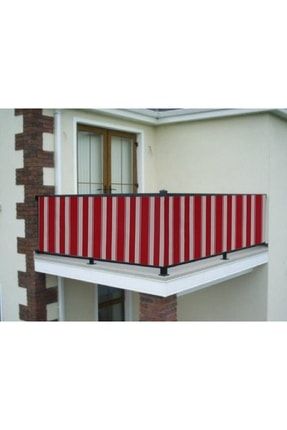 Balkon Demiri Perdesi Kuş Gözü Kırmızı 950x80 PRA-6071493-0955