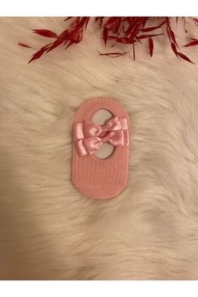 Fiyonklu Kız Çocuk Bebek Babet Çorap 1422
