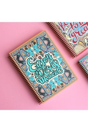 Keskin Color Çizgisiz Defter Wallart - Enjoy Very Moment KSK0039967