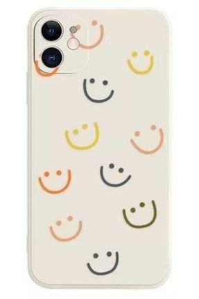 Iphone 11 Smile Desenli Baskı Lansman Koruyucu Kapak Kılıf smile