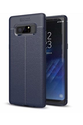 Samsung Galaxy Note 8 Kılıf, Ekran Koruyucu Dahil, Deri Görünüm Tasarım, Ultra Dayanıklı Ve Şık SUEPR-S1466
