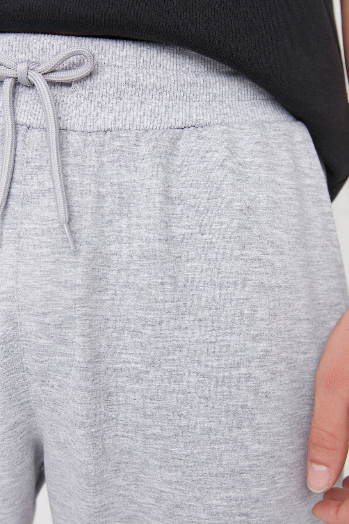 Trendyol Collection-Gray Regular Cut Elastic Jogger Sweatpants - Tmnss20Ea0053 5