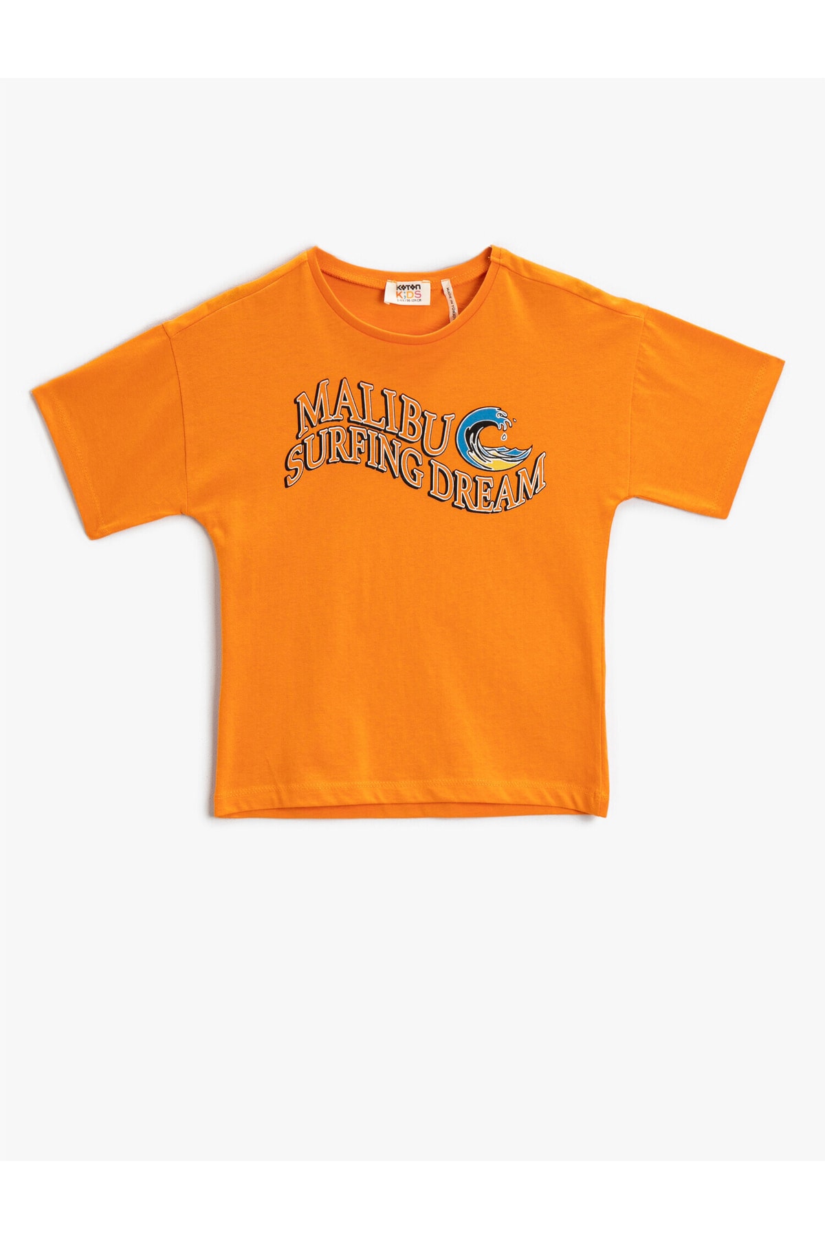 Koton T-Shirt Orange Figurbetont